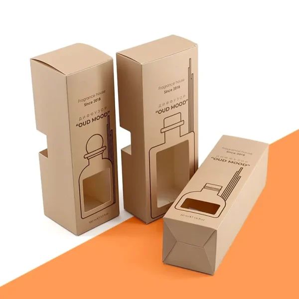 Eco Friendly Reed Diffuser Box Tycoon Packaging - Creative 8K Nature Illustrations | Free Download