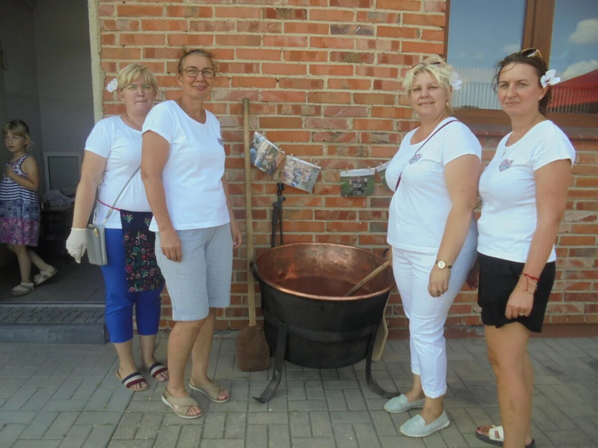 Aktywistki KGW Mórka. Od lewej: Agnieszka Szłapka, Jolanta Mądra (szefowa koła), Monika Browarczyk i Anna Skrzypczak