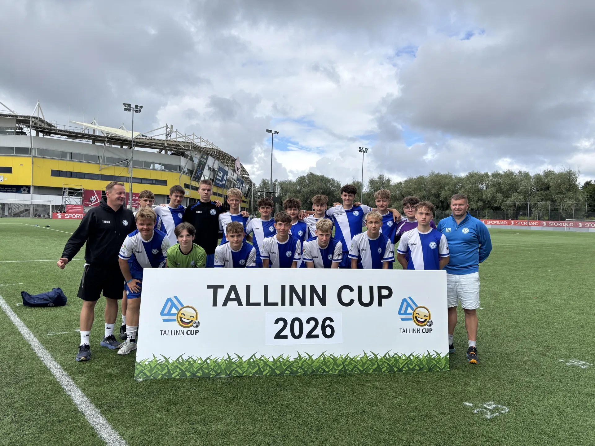 Młodzi piłkarze Warty Śrem tuż za podium Tallinn Cup 2026