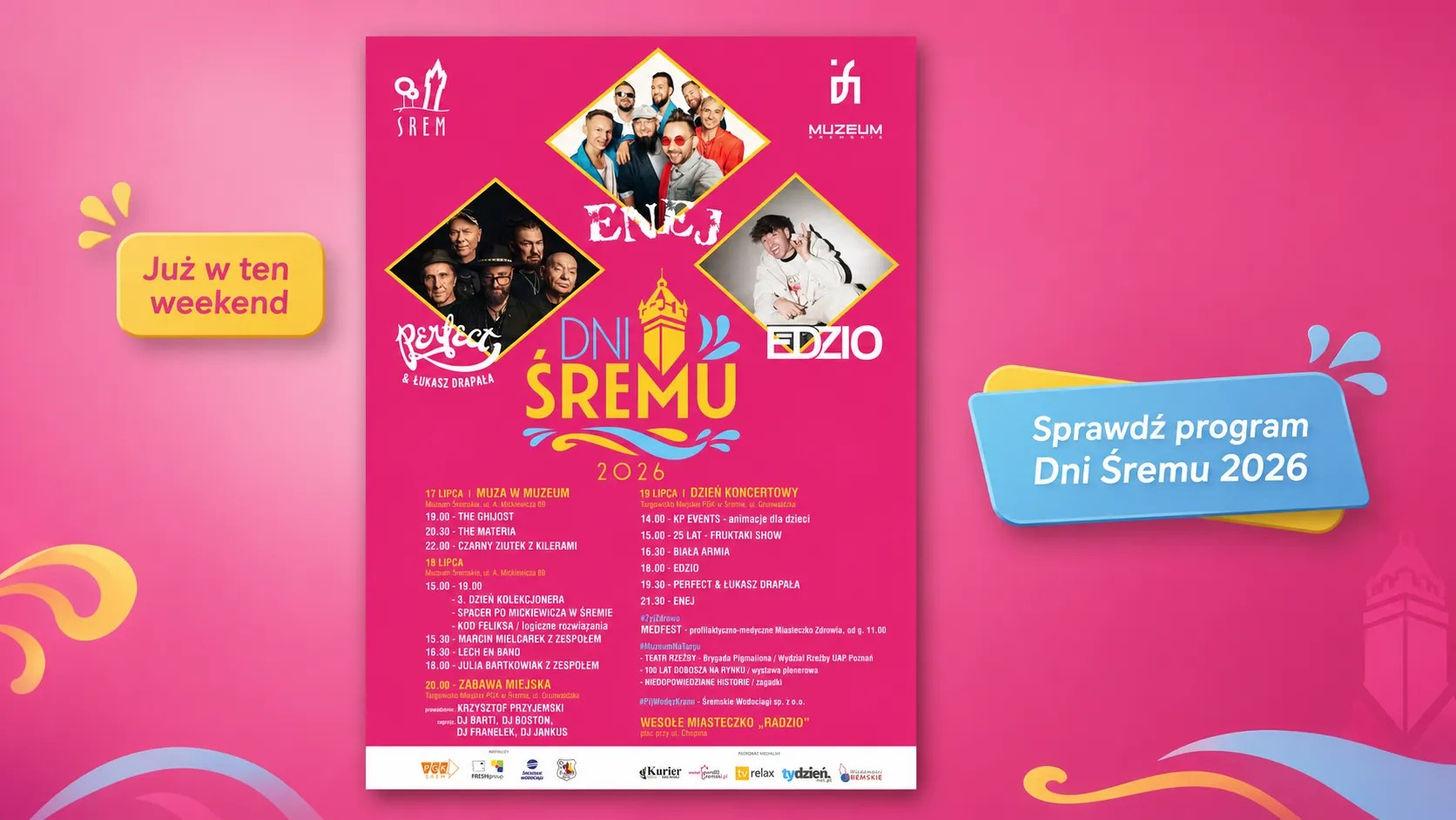 Dni Śremu 2026 - plakat imprezy