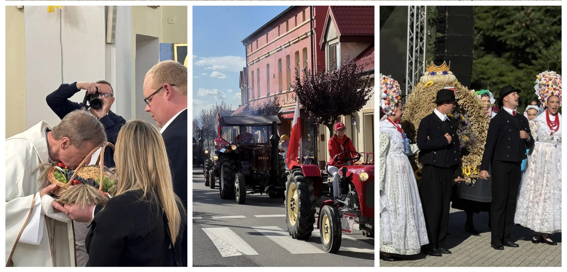 Powiat śremski i gmina Książ Wlkp. podziękowały za tegoroczne plony podczas dożynek