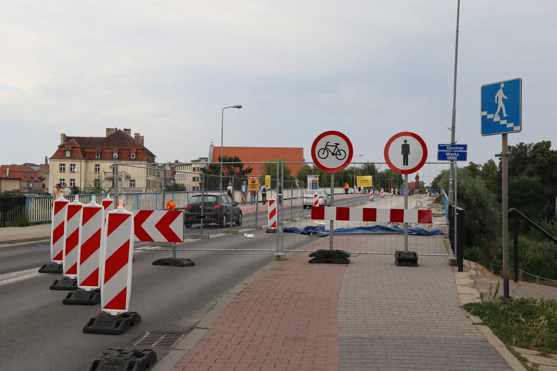 Remont mostu im. Daniela Kęszyckiego nad Wartą w Śremie