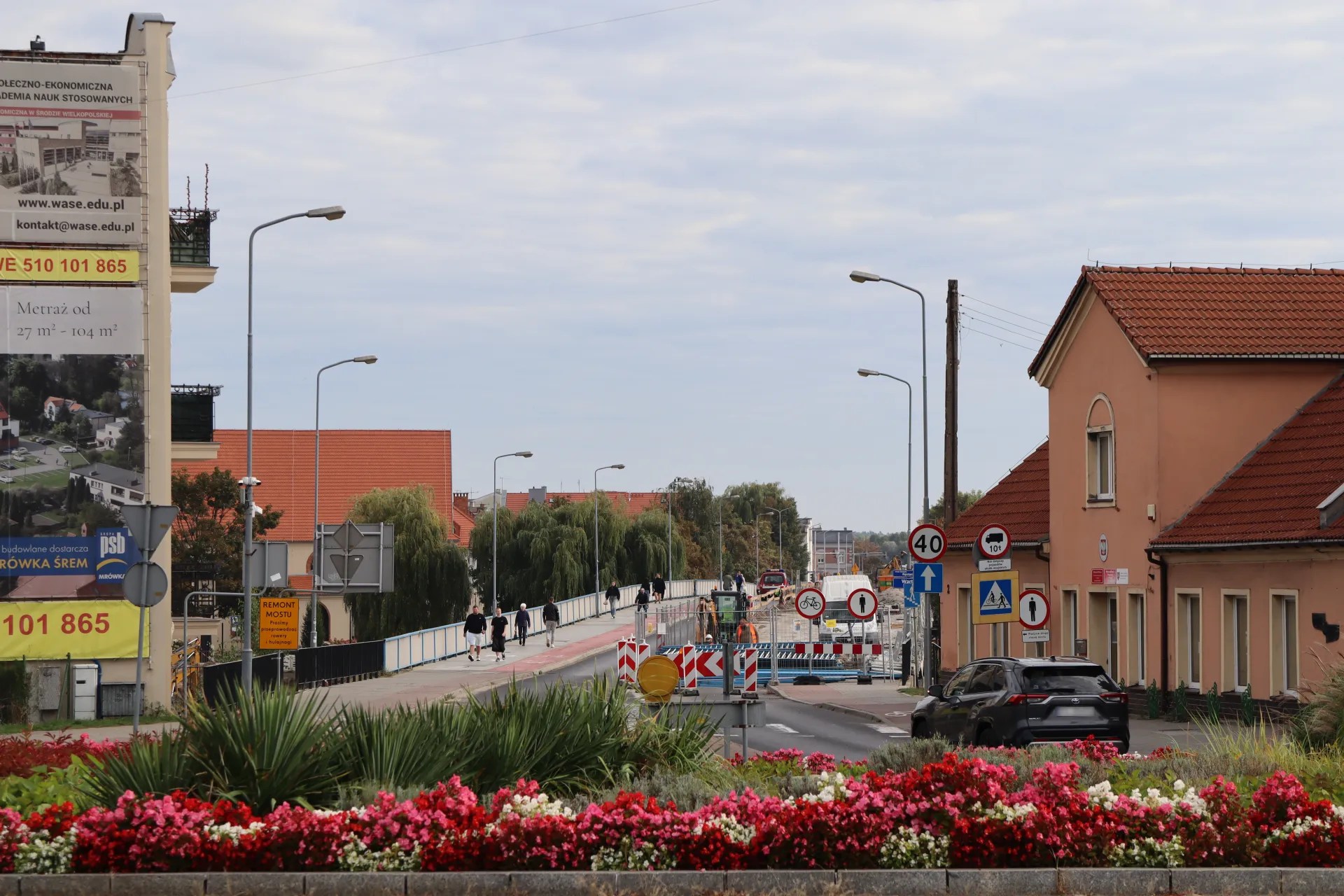 Remont mostu im. Daniela Kęszyckiego nad Wartą w Śremie