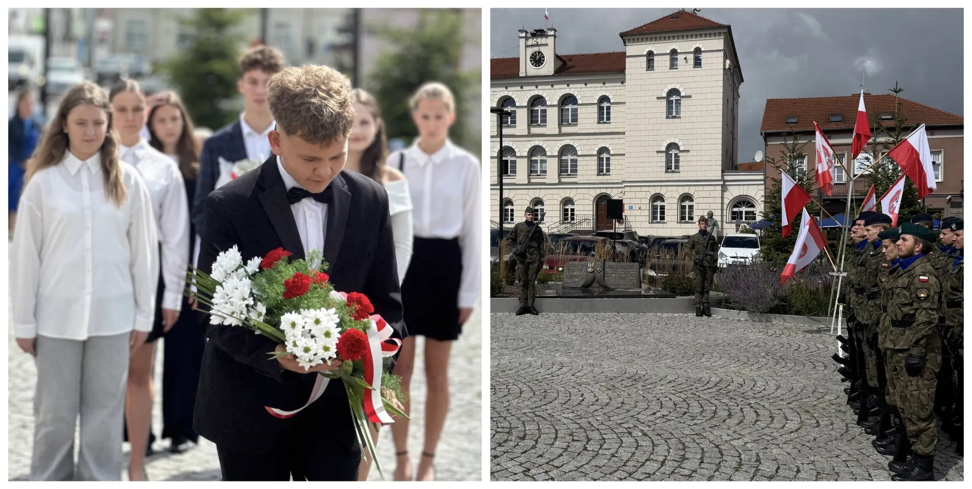 Śrem oddał hołd ofiarom II wojny światowej i Szkole Podoficerów dla Małoletnich nr 2