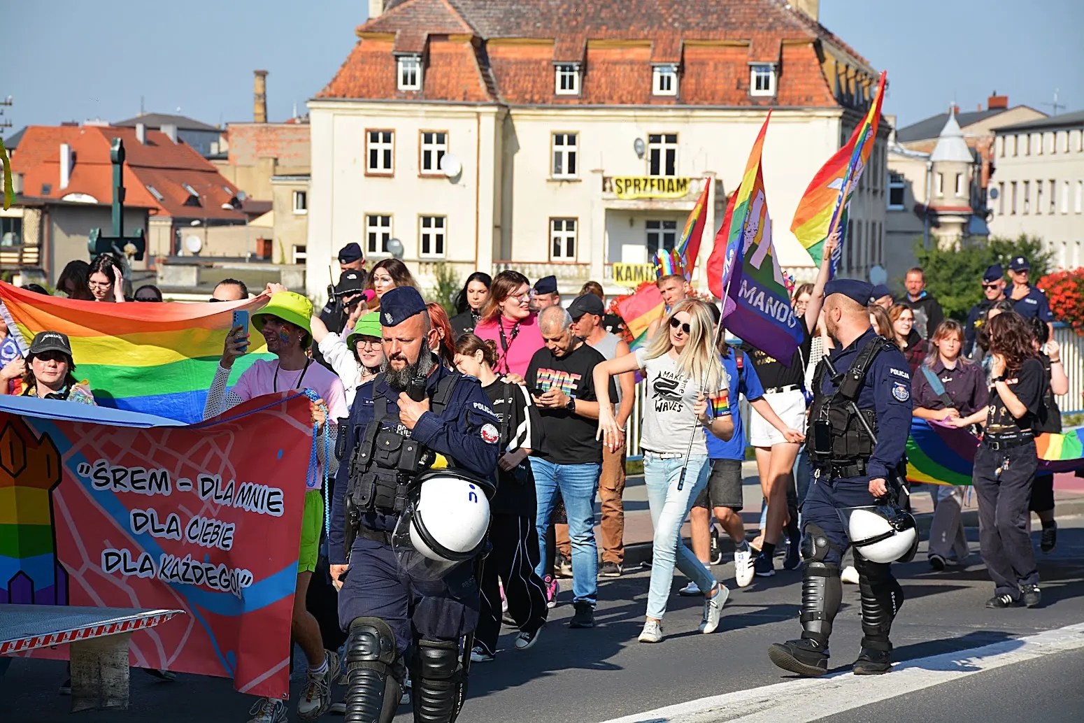 Karnawał dla Równości w Śremie organizowany przez lokalną grupę Działamy Razem dla Śremu / fot.: Szymon Mądry