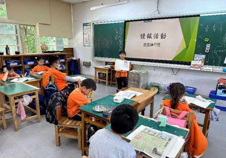 桃園首階段補助233校推讀報教育 培養學子思辨能力