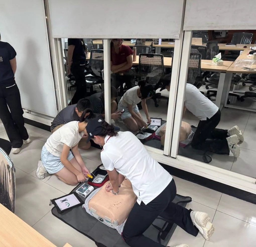 桃消青埔分隊推CPR＋AED急救教學 3人就能開課
