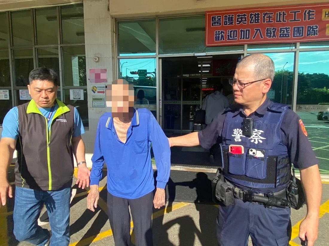 忘了自己是誰！桃園68歲翁看診跌倒失憶 龍潭警專車送回家