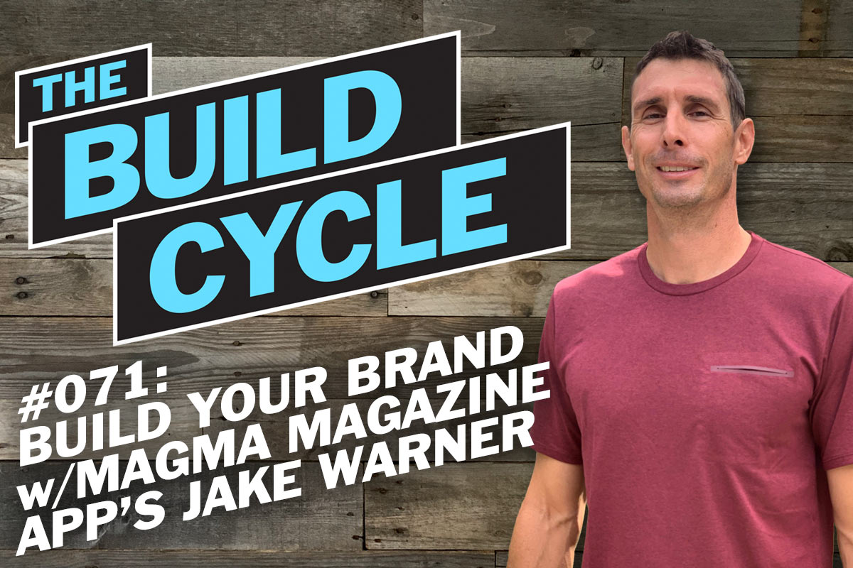 jake warner podcast interview about magma digital magazine creator app