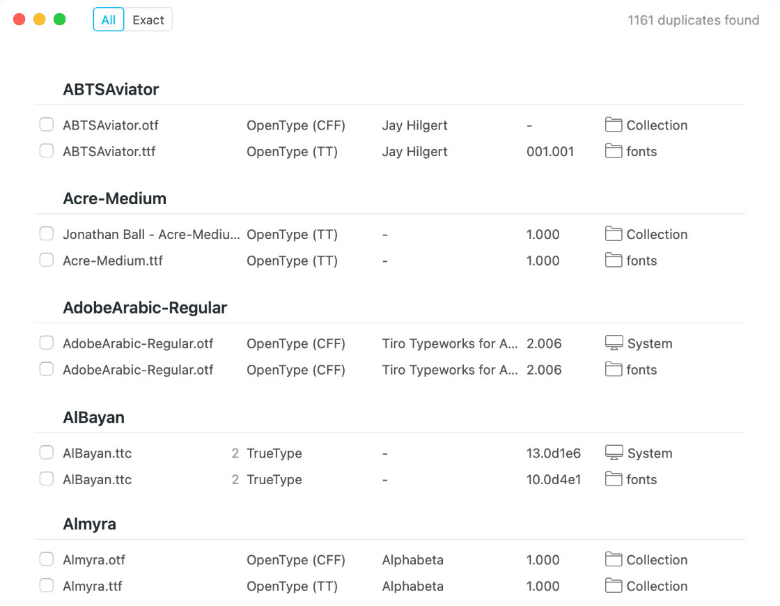 Typeface App Font Manager For Mac
