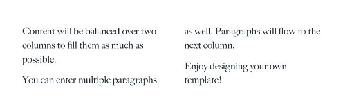 Body Text Typeface App
