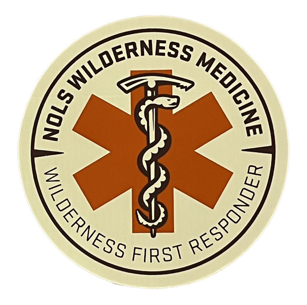 NOLS Wilderness Medicine Wilderness First Responder badge