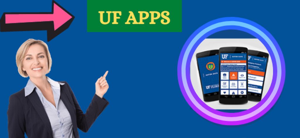 How to access and download the uf apps for smart devices?