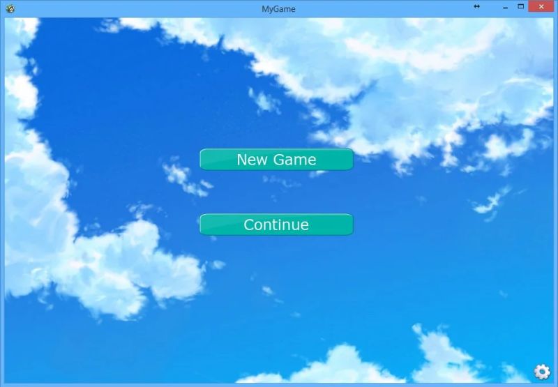Create A Custom Title Screen Tutorial Tyranobuilder - Retina Ocean Textures for Desktop