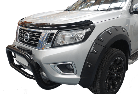 Bonnet protector & weathershields to suit nissan navara np300 d23