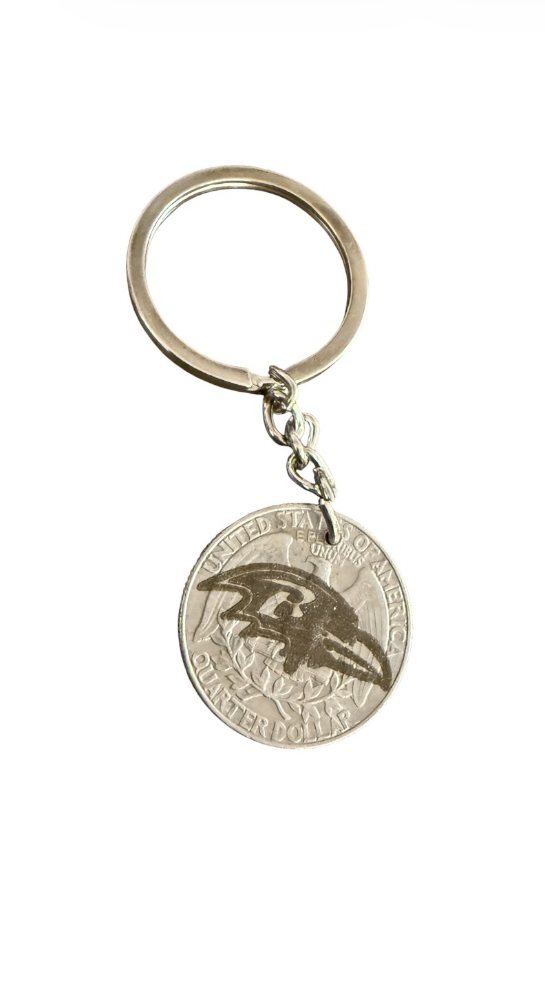 AFC North football keychains