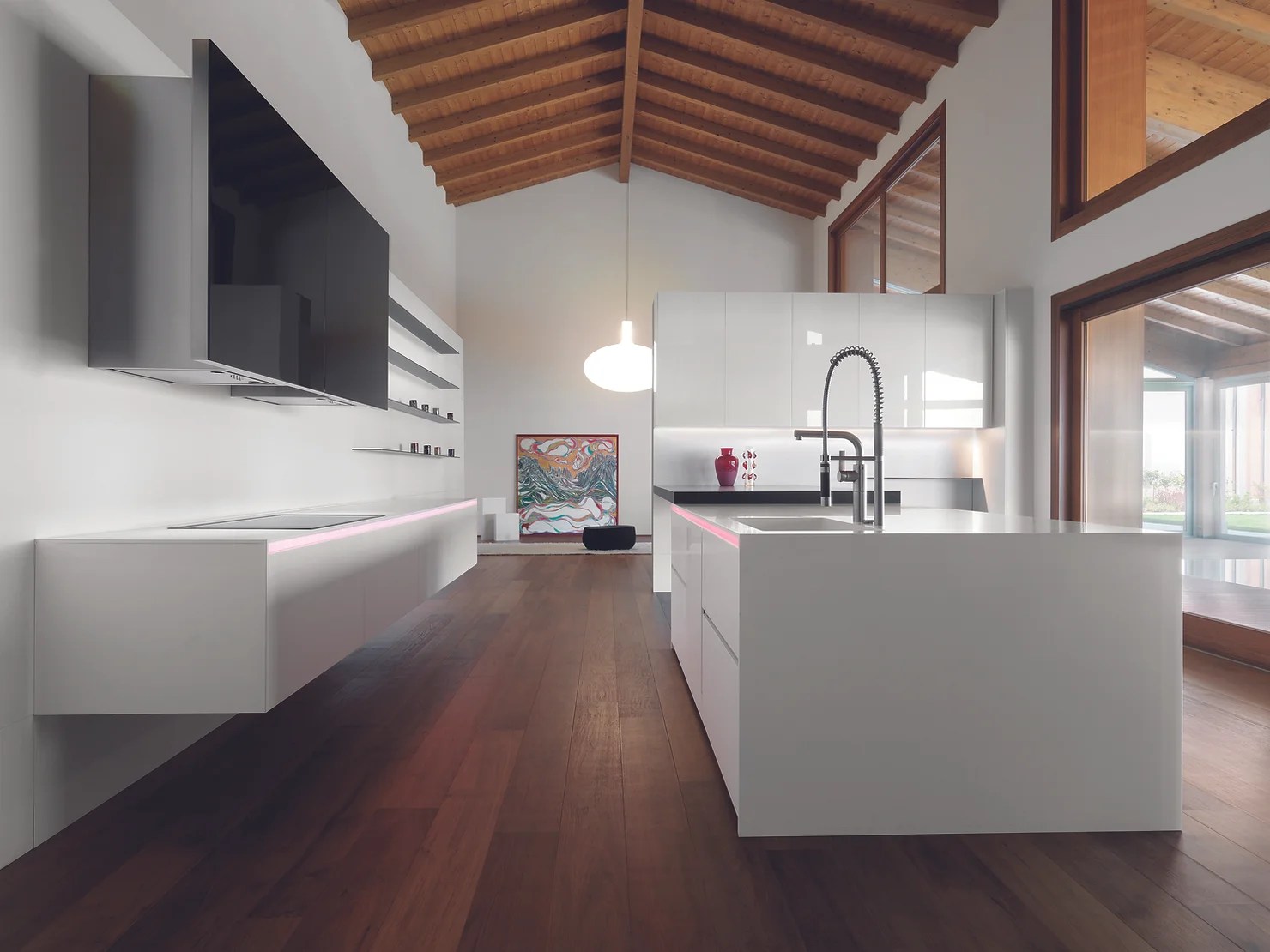 Premium Tanzanian Kitchen Cabinet Designs with Built In Appliances