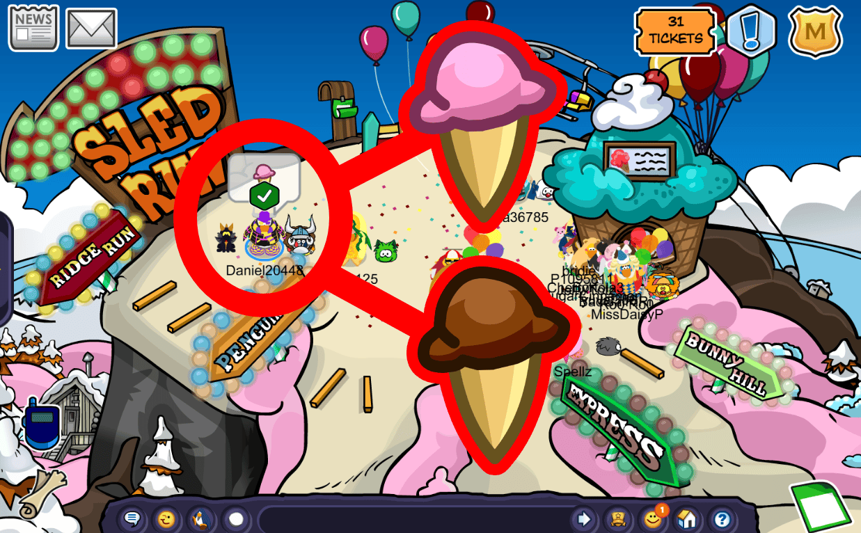 Club Penguin Journey The Food Fair - Conquering Mt. Neapolitan Quest