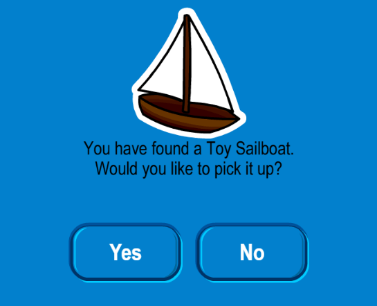 Where to find the Toy Sailboat Pin in-game
