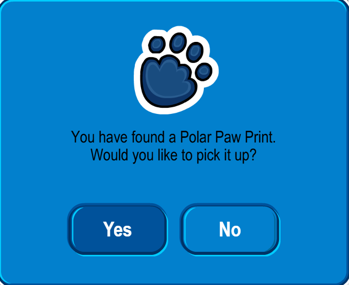 Where to find the Polar Paw Print Pin in-game