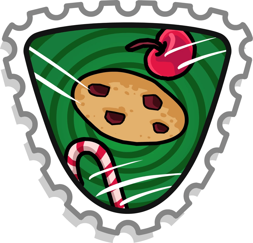 Club Penguin Journey Food Fight Stamp