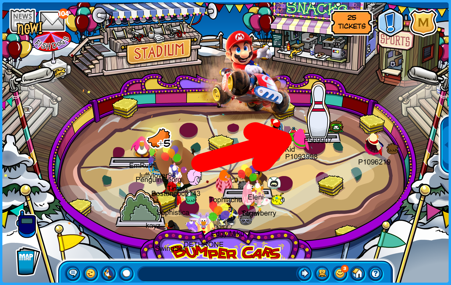 Club Penguin Journey The Food Fair - Freezer Fray Quest