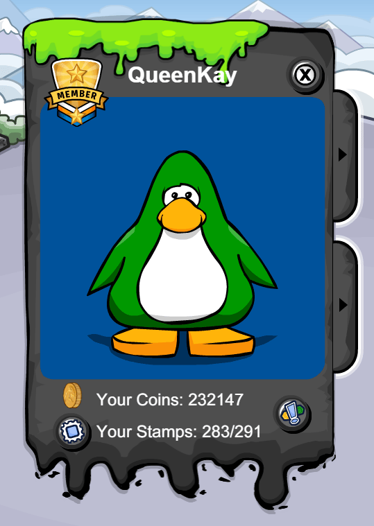 Club Penguin Journey Captain Crimson's Voyager Wares - Halloween UI Theme
