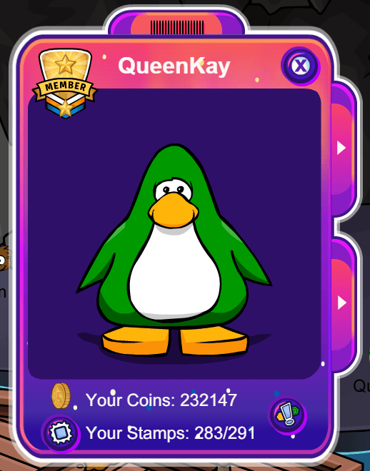 Club Penguin Journey Captain Crimson's Voyager Wares - Holiday Jam UI Theme