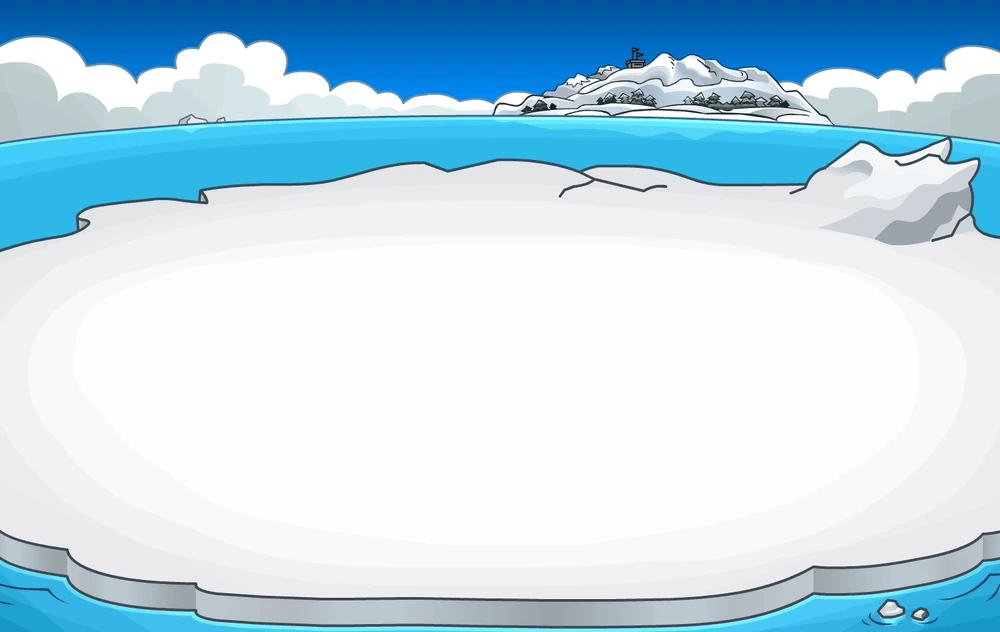 Club Penguin Journey Iceberg Location Showcase
