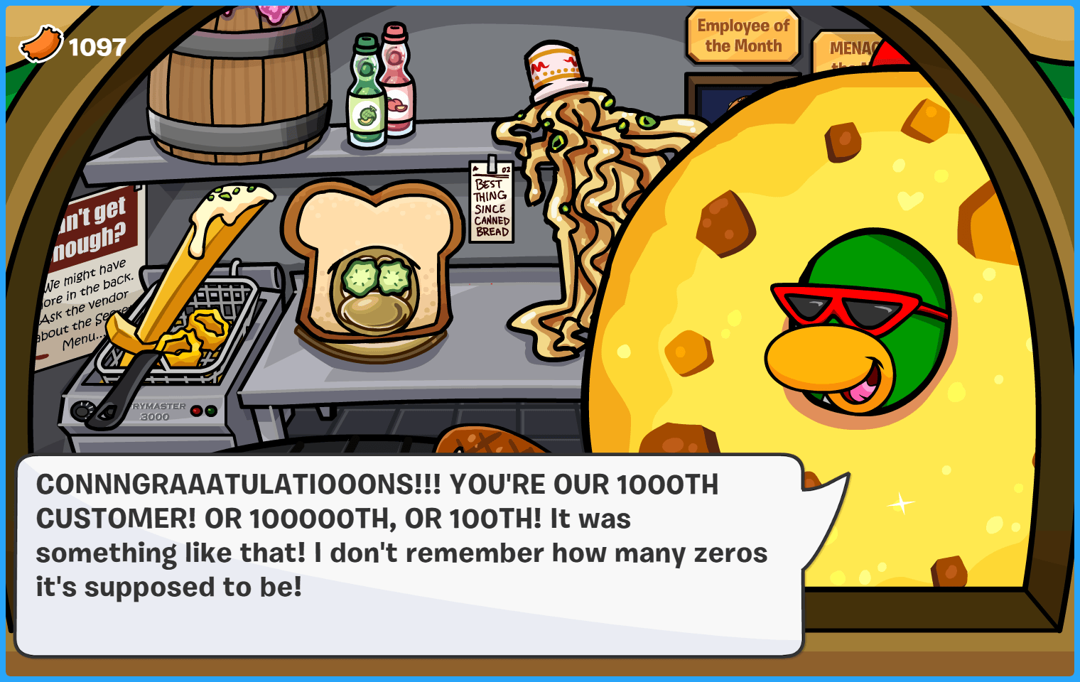 Club Penguin Journey Food Fair - Hot Dog Costume