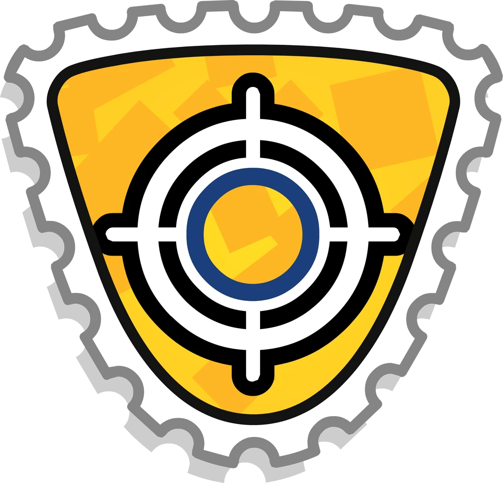 Club Penguin Journey Target Champion Stamp