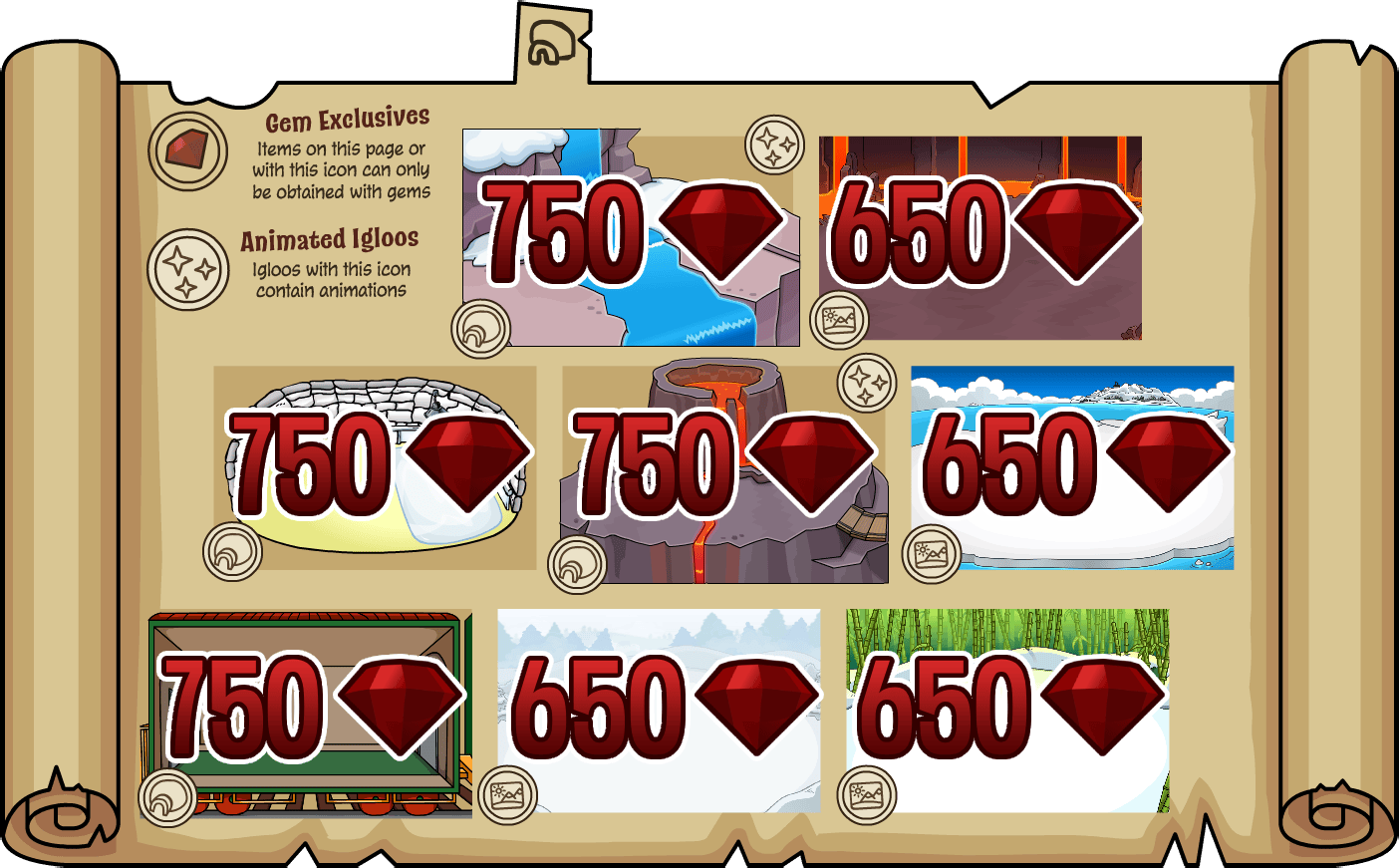 Club Penguin Journey Captain Crimson's Voyager Wares Page 4 - Igloos