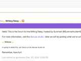 Discussion Forums Tutorial For Writing Relay Discuss Scratch