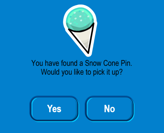 The Fair 2026 Club Penguin Legacy CPLegacy Snow Cone Pin