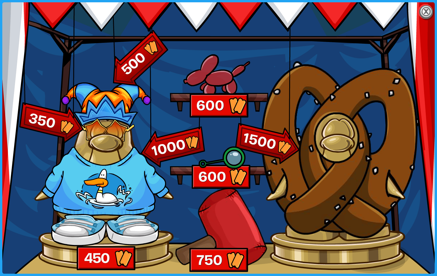 The Fair 2026 Club Penguin Legacy CPLegacy Prize Booth Puffle Circus Entrance