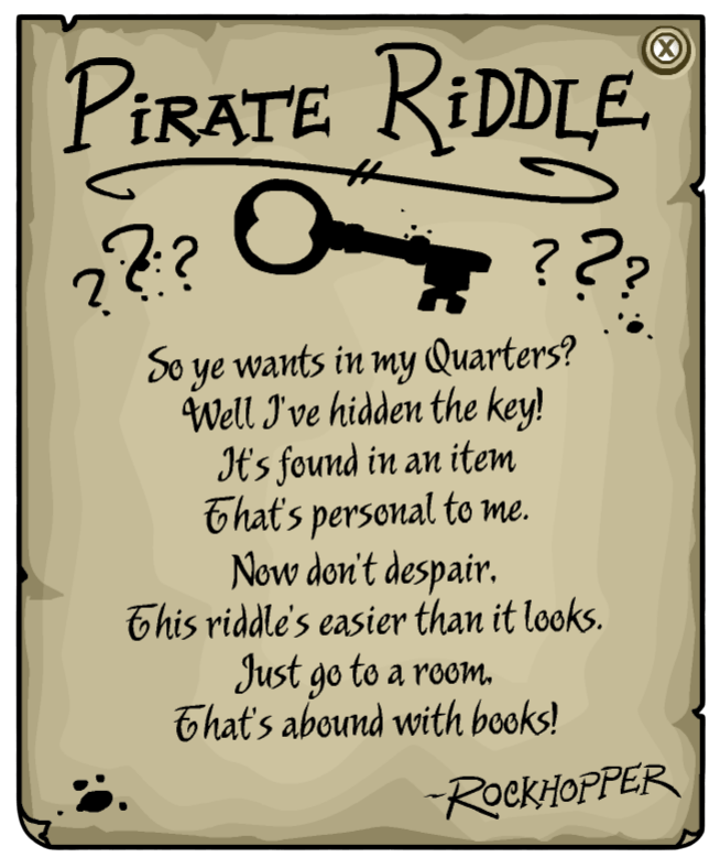 The Fair 2026 Club Penguin Legacy CPLegacy Migrator Captain Quarter's Pirate Riddle