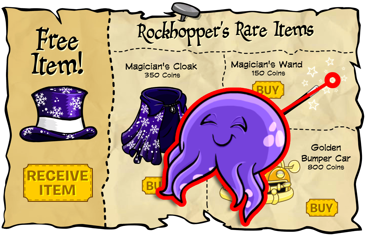 The Fair 2026 Club Penguin Legacy CPLegacy Rockhopper's Rare Items