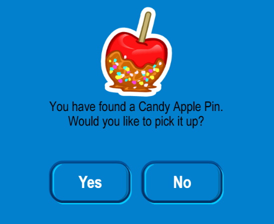 Where to find the Candy Apple Pin in-game