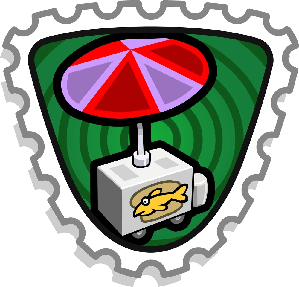 The Fair 2026 Club Penguin Legacy CPLegacy Snack Shack stamp