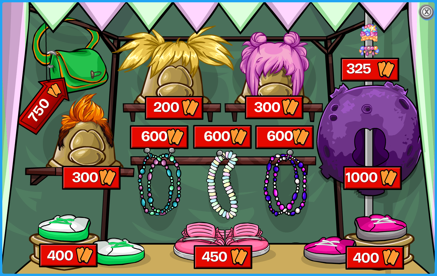 The Fair 2026 Club Penguin Legacy CPLegacy Prize Booth Wagon Wheel Entrance