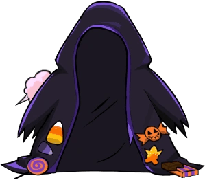 Club Penguin Legacy Halloween Party 2026 Quest Prize Candy Reaper Robe