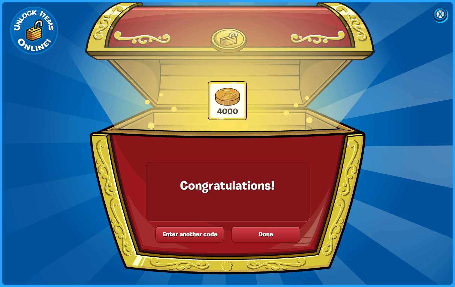 What the 4 code unlocks