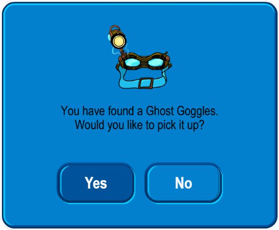 Club Penguin Legacy Halloween Party 2026 Ghost Goggles Claim