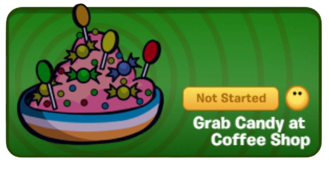 Club Penguin Legacy Halloween Party 2026 Grab Candy at Coffee Shop