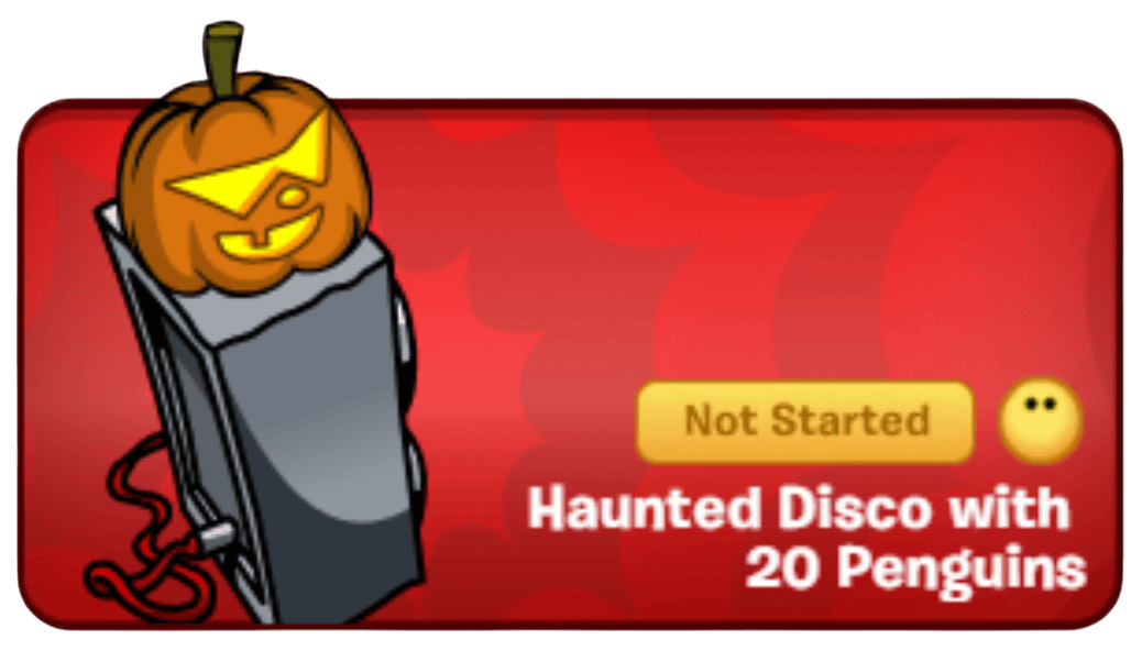 Club Penguin Legacy Halloween Party 2026 Haunted Disco with 20 Penguins