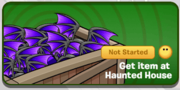 Club Penguin Legacy Halloween Party 2026 Get item at Haunted House
