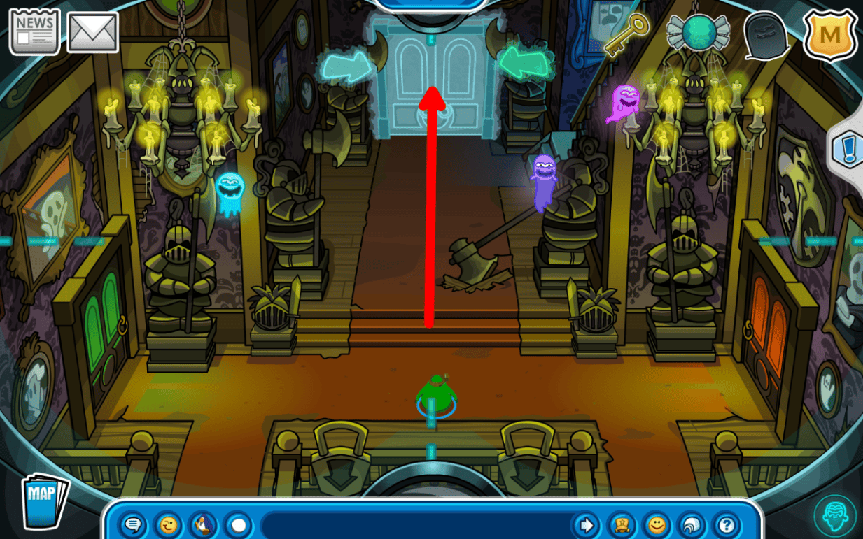 Club Penguin Legacy Halloween Party 2026 Gariwald's Mansion CPLegacy