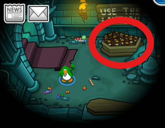 Club Penguin Legacy Halloween Party 2026 Storm Lantern