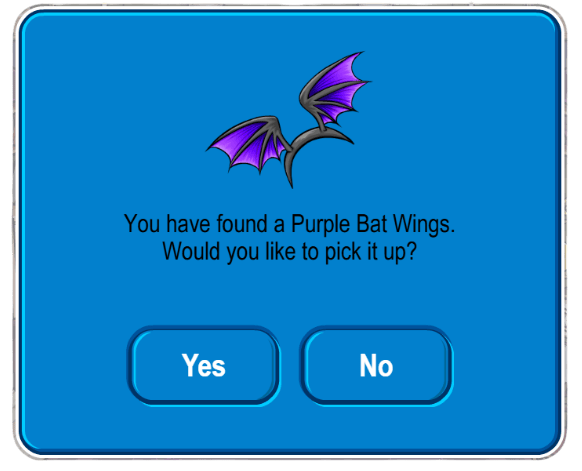 Club Penguin Legacy Halloween Party 2026 Purple Bat Wings