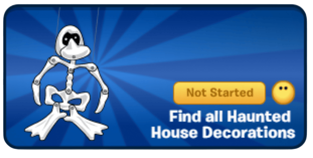 Club Penguin Legacy Halloween Party 2026 Find all Haunted House Decorations